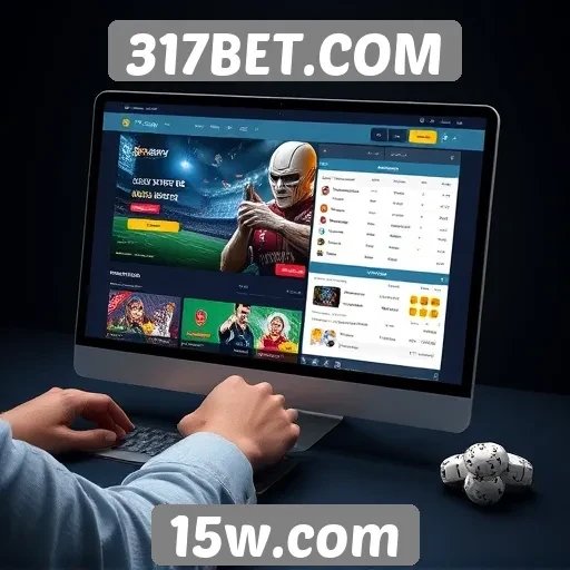 Análise da interface do usuário do site 317BET