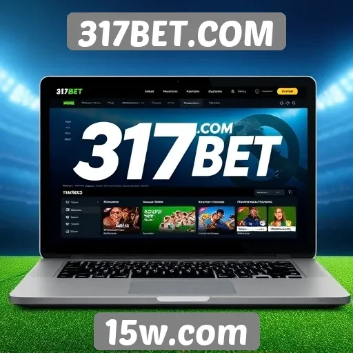 Interface amigável do site 317BET.COM para usuários